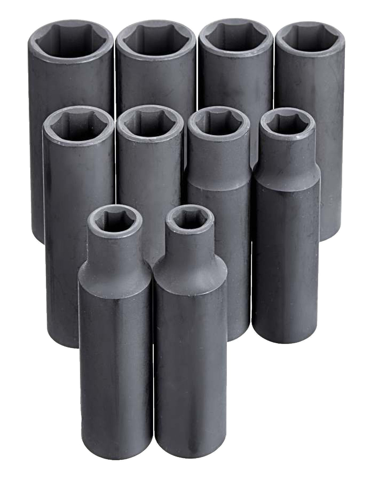 1/2-in Drive Deep Impact Socket Set, SAE, 10-pc Q5F5 - product image 3