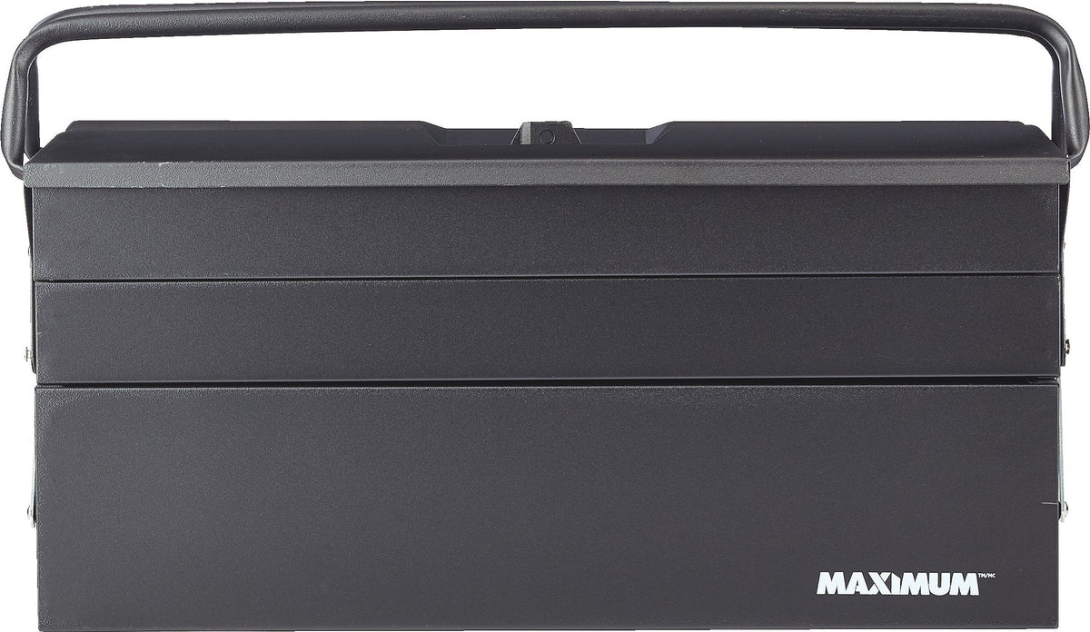 Portable 5-Tray Cantilever Tool Box, Black, 21-in W1C9 - product image 2