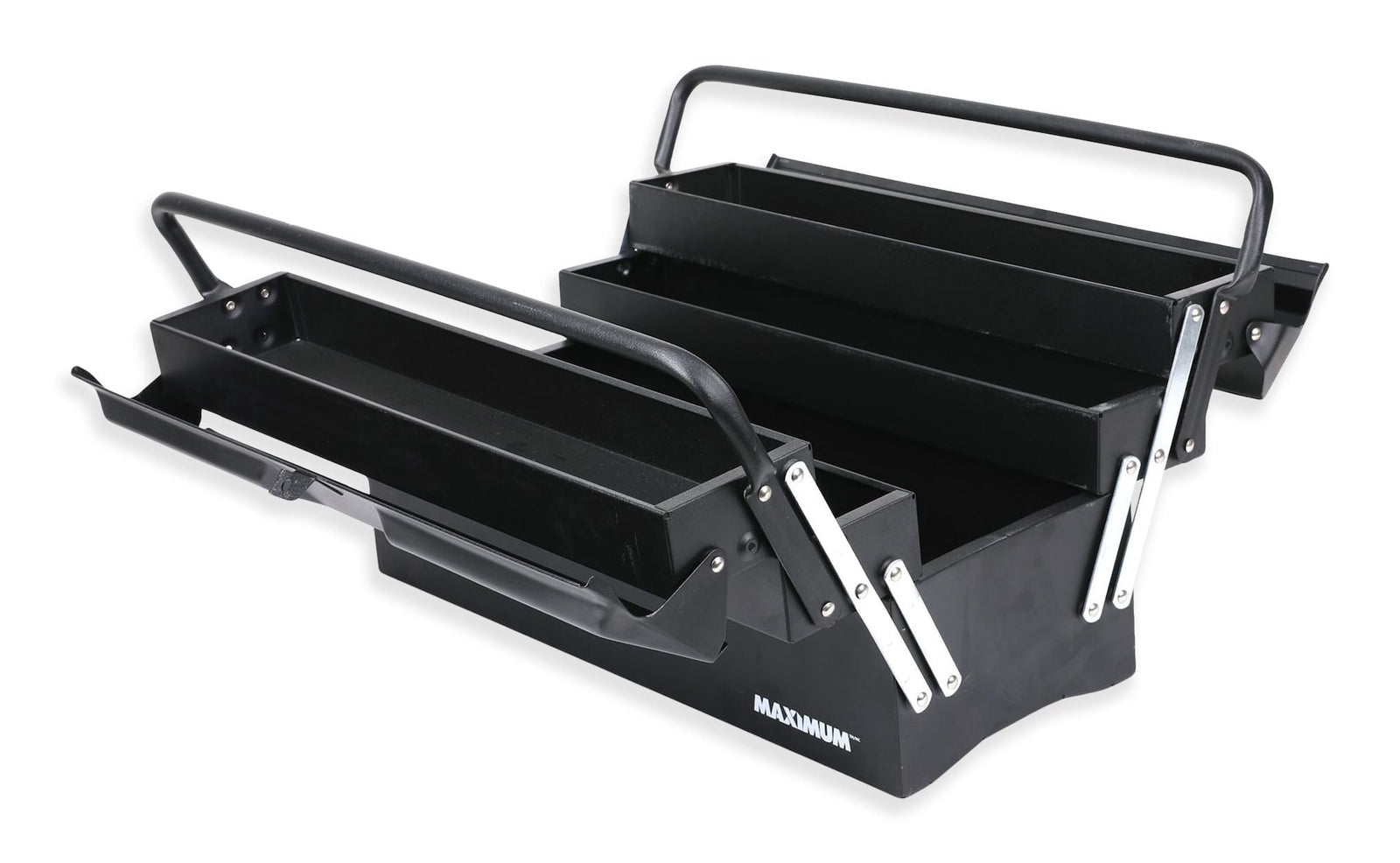 Portable 5-Tray Cantilever Tool Box, Black, 21-in W1C9 - product image 3