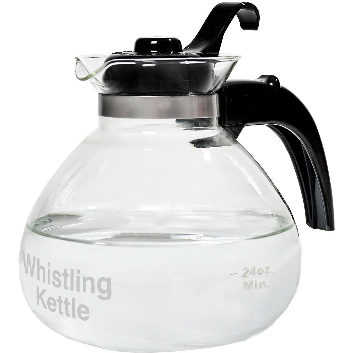 1.4L Glass Whistling Stovetop Kettle, Dishwasher Safe M3Y7 - product image 2