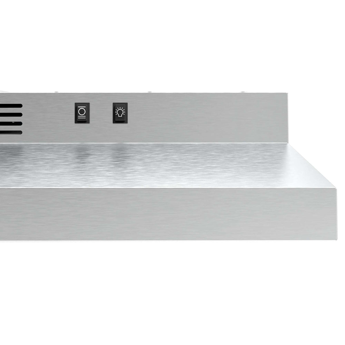 Basic 200 CFM Under the Cabinet Kitchen Exhaust Fan Range Hood, Stainless Steel, 30-in R7H3 - product image 6