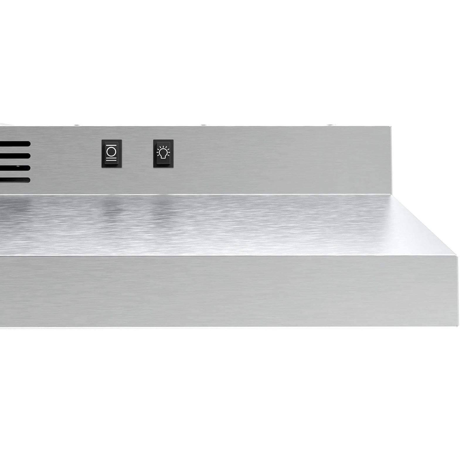 Basic 200 CFM Under the Cabinet Kitchen Exhaust Fan Range Hood, Stainless Steel, 30-in L0F5 - product image 6