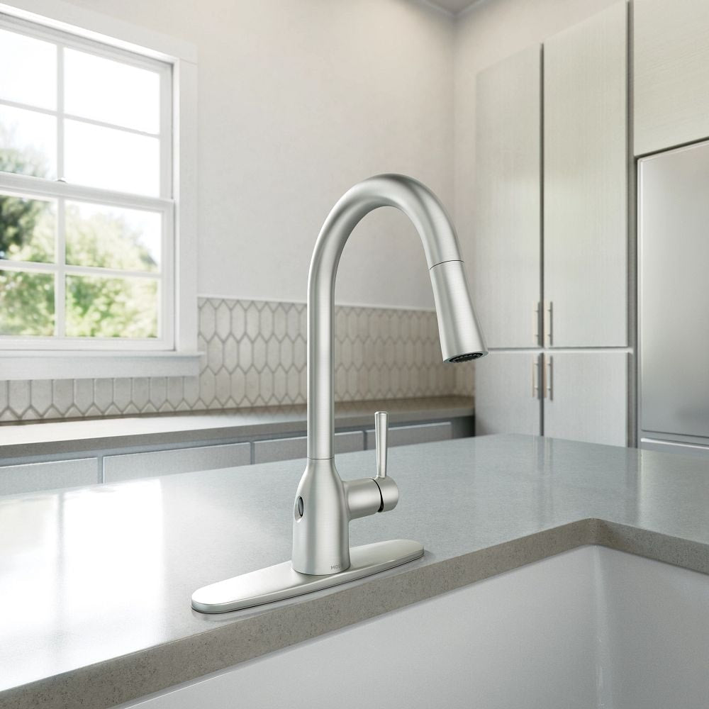 Adler Single Handle Kitchen Faucet with Motionsense, Spot Resist Stainless G8B5 - product image 7