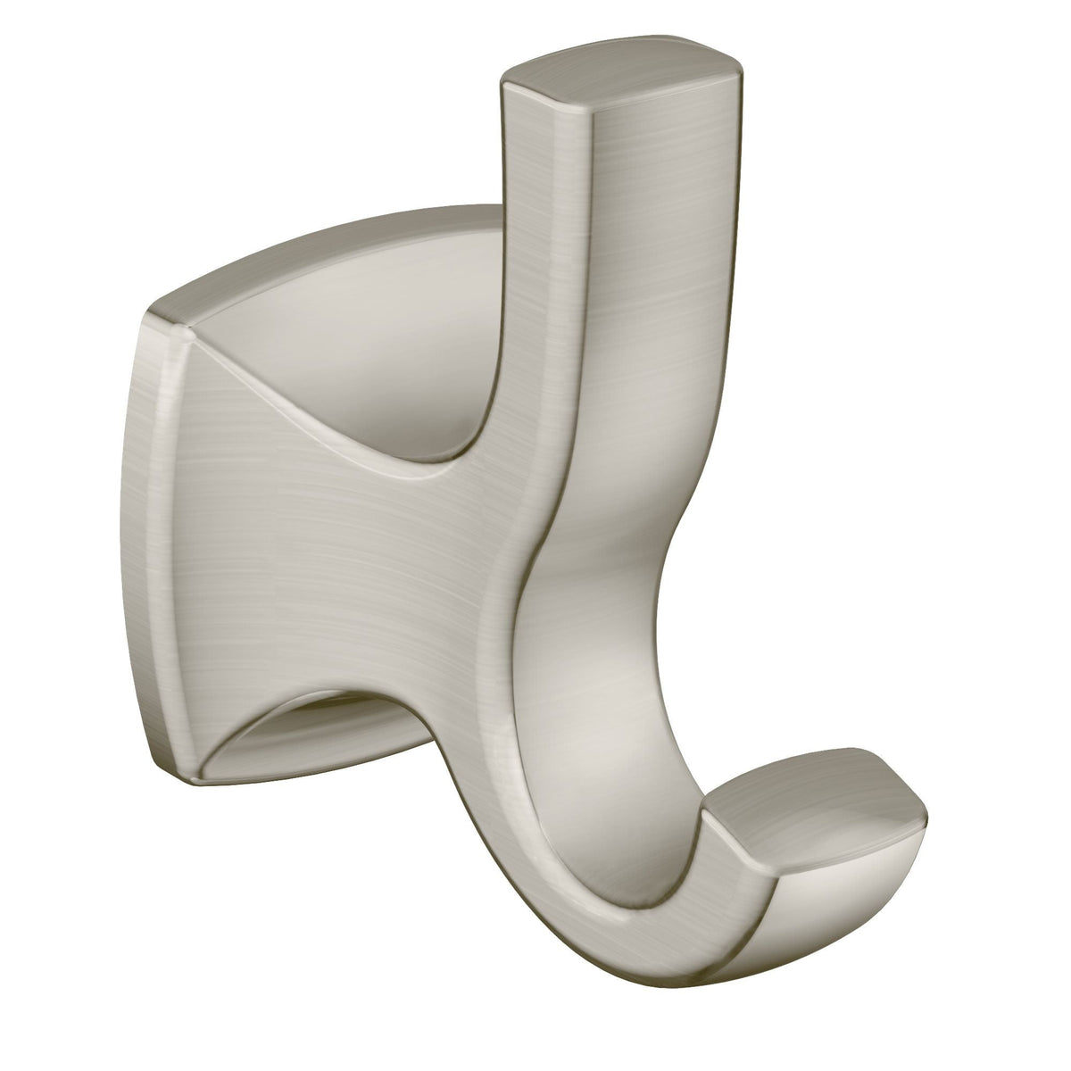 Voss Double Robe Hook, Brushed Nickel H2I7 - product image 1