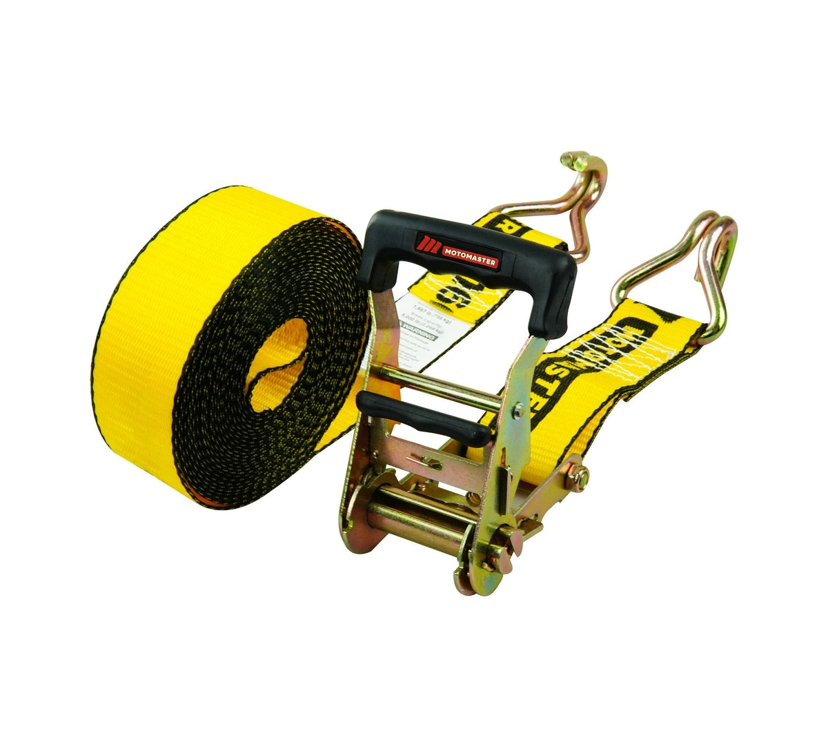 5,000-lb Commercial Ratchet Tie Down Strap with Double-J Hook, 2-in x 25-ft M7S4 - product image 2