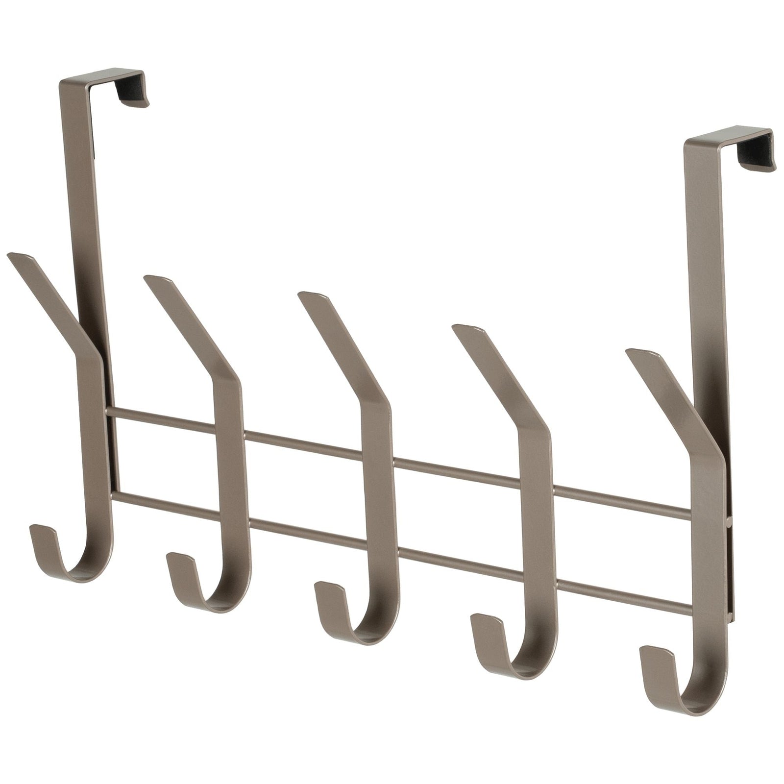 16.1" Over The Door Metal 5 Hook, Champagne F4Z6 - product image 1