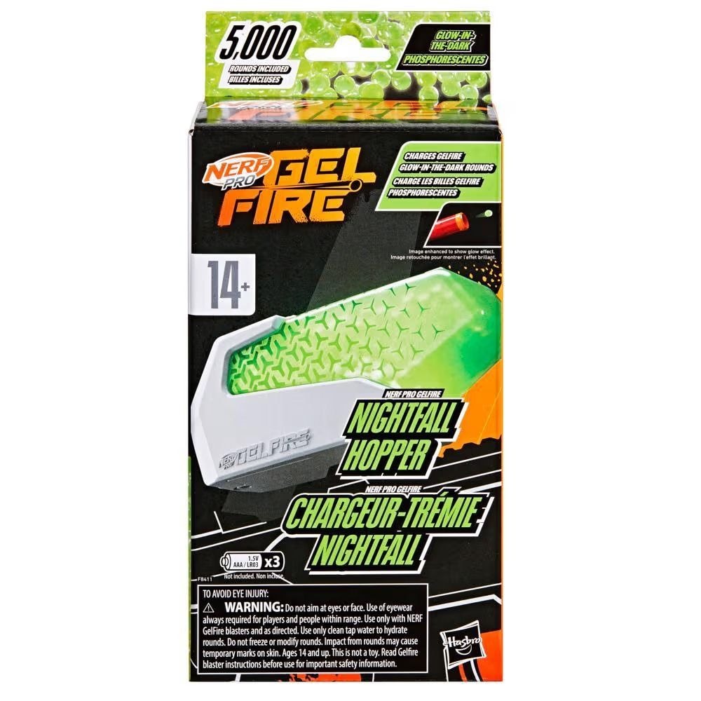 Pro Gelfire Glow In The Dark Nightfall Hopper with 5000 Gelfire Rounds O5Y0 - product image 2