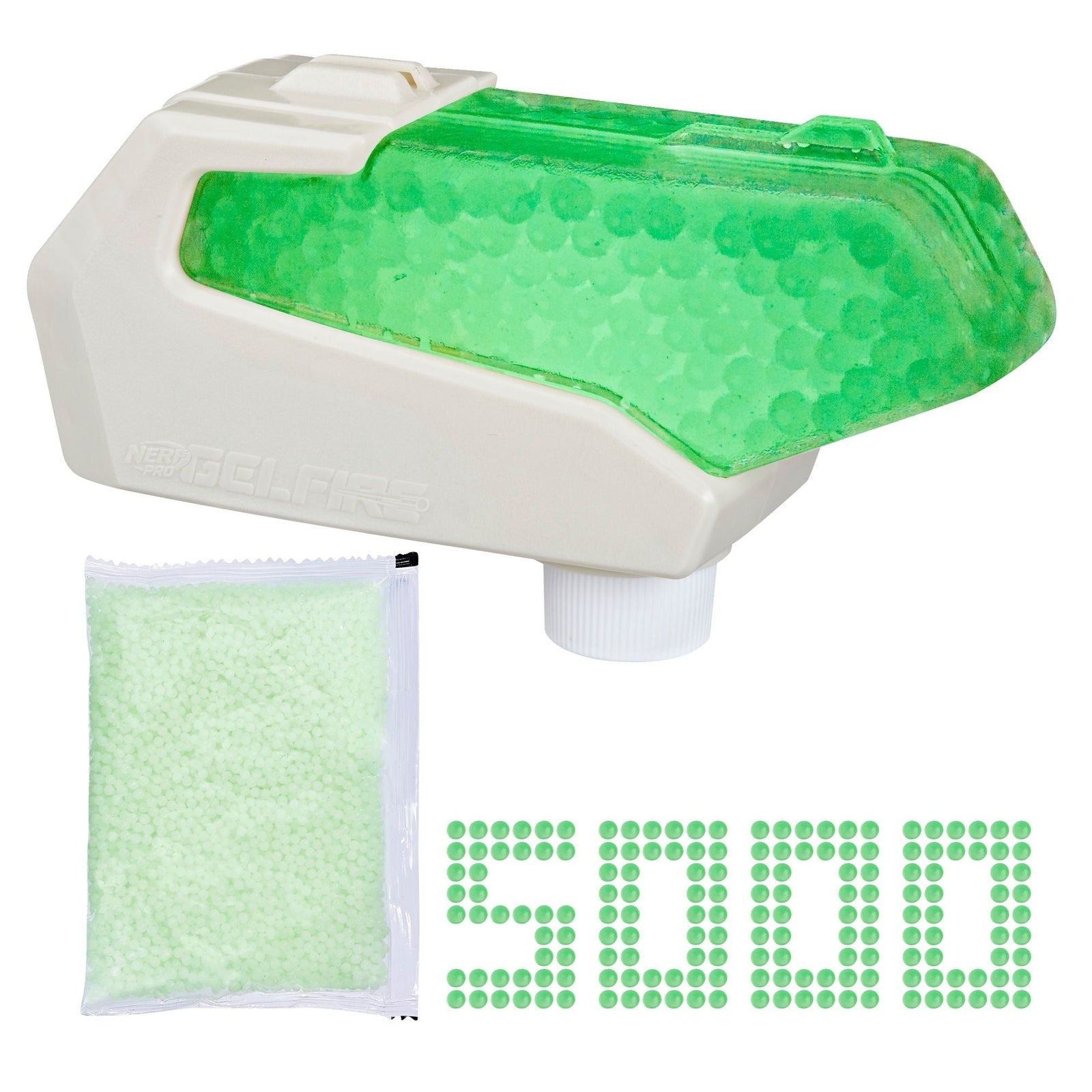 Pro Gelfire Glow In The Dark Nightfall Hopper with 5000 Gelfire Rounds O5Y0 - product image 6