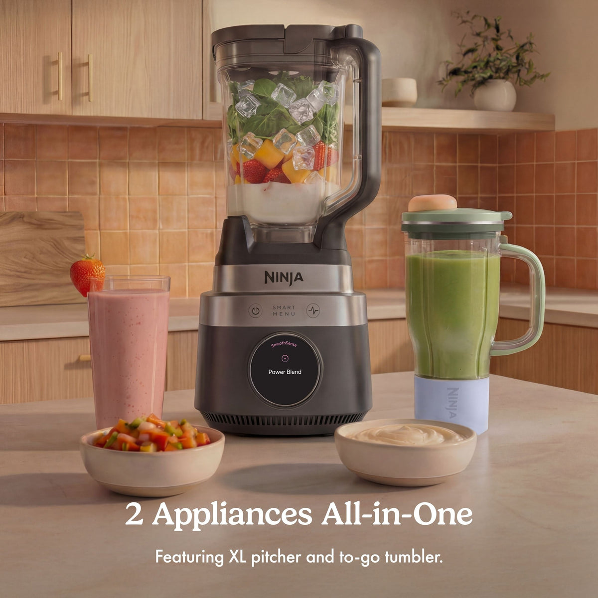 Luxe Adaptive Crushing Blender and Single-Serve System Z1E2 - product image 3