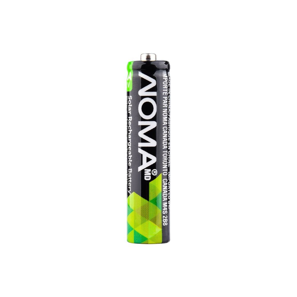 AAA Ni-MH 300mAh Rechargeable Batteries for Solar Lights, 1.2V, 4-pk P6E4 - product image 3