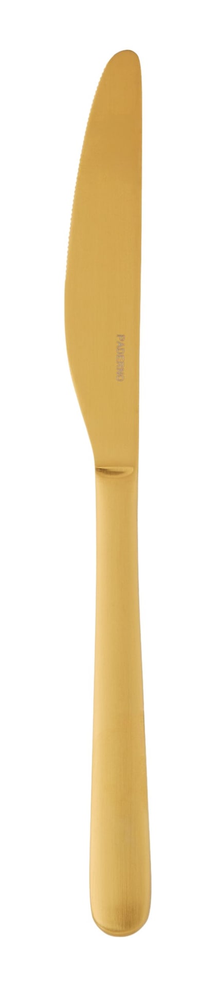 Chelsey Satin Gold Finish Slim Round Stainless Steel Flatware Set, Serves 4, 20-pc F6O5 - product image 3