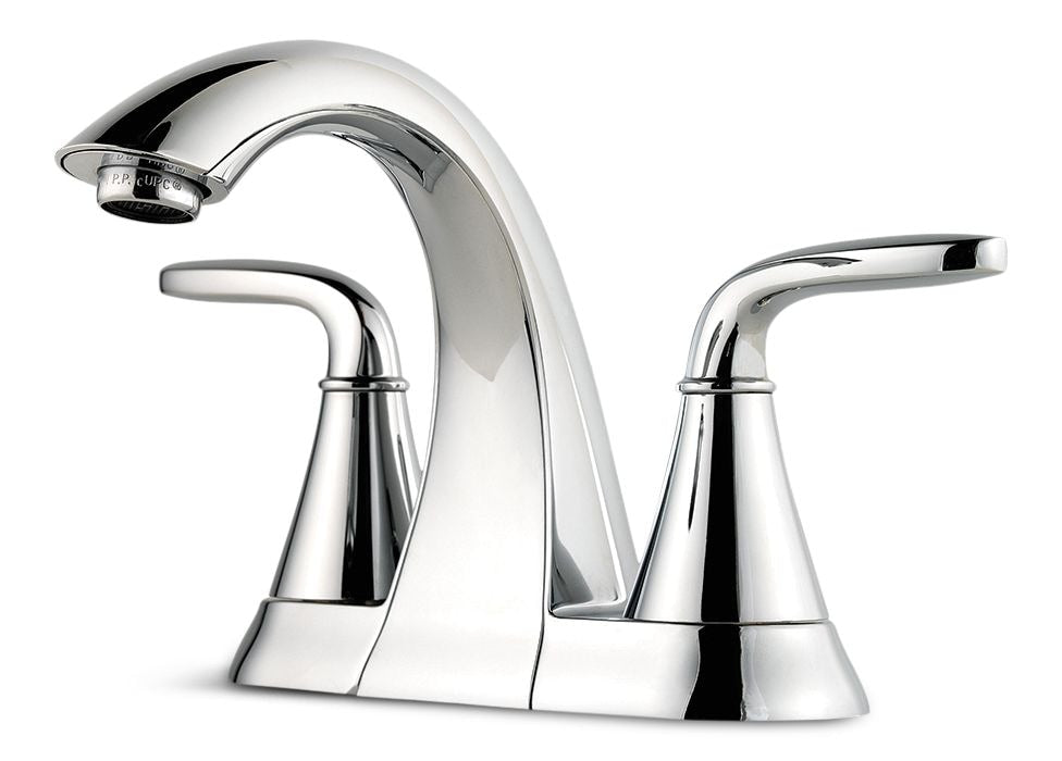 Pasadena Double Handle 4-in Centreset Bathroom Sink Faucet, WaterSense Certified, Chrome U6O4 - product image 1