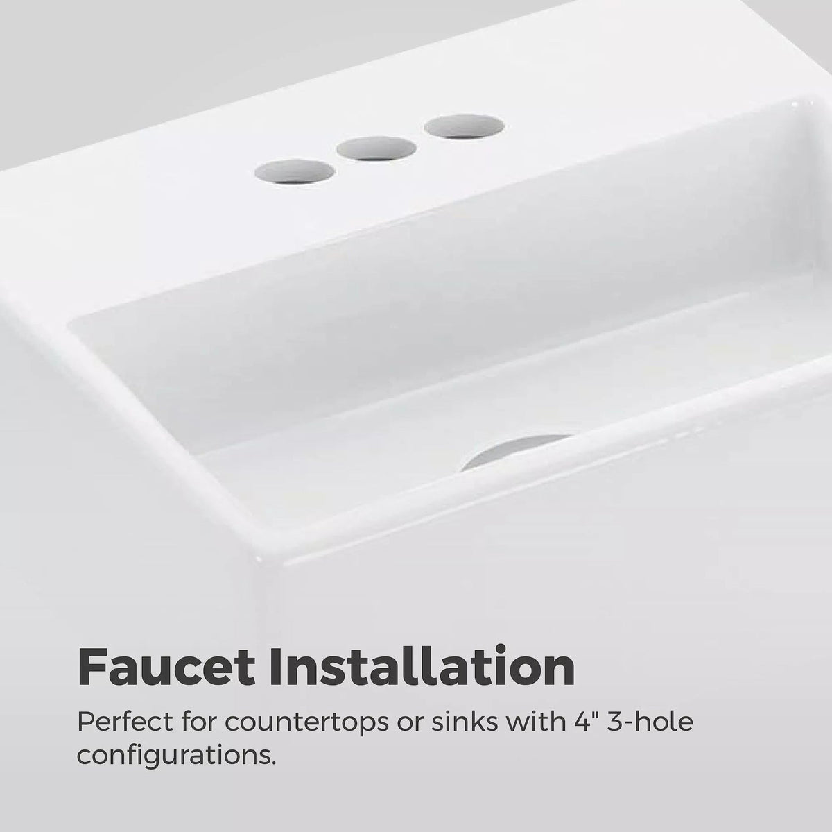 Vaneri 4-in Centreset Bath Faucet, Stainless Steel A9S8 - product image 6