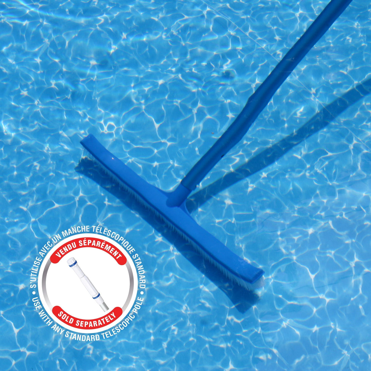Plastic Wall Pool Brush for Above Ground Pool I2G1 - product image 7