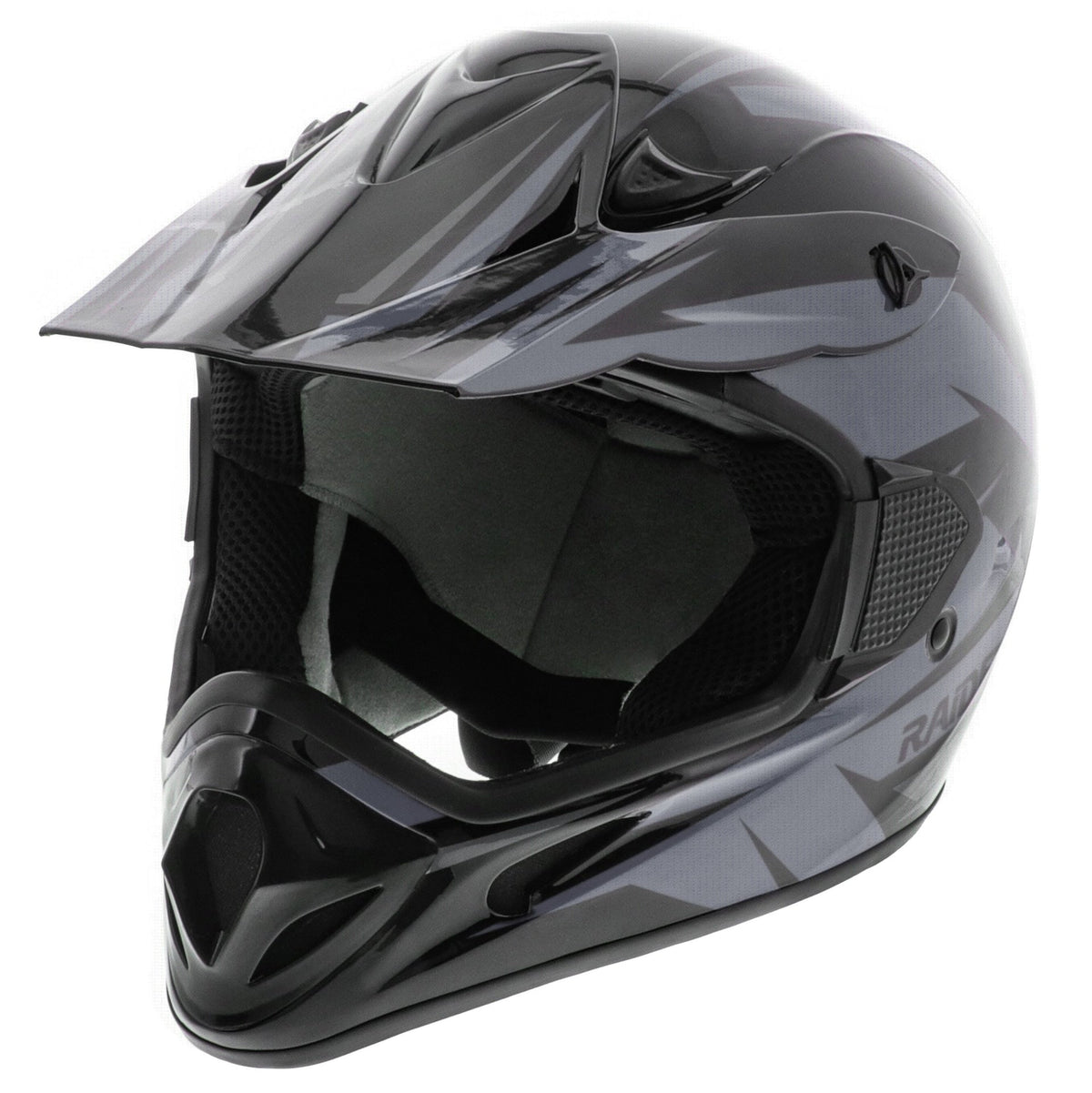 RX2 ATV Helmet, Adult, Grey/Black, Assorted Sizes K7O3 - product image 1