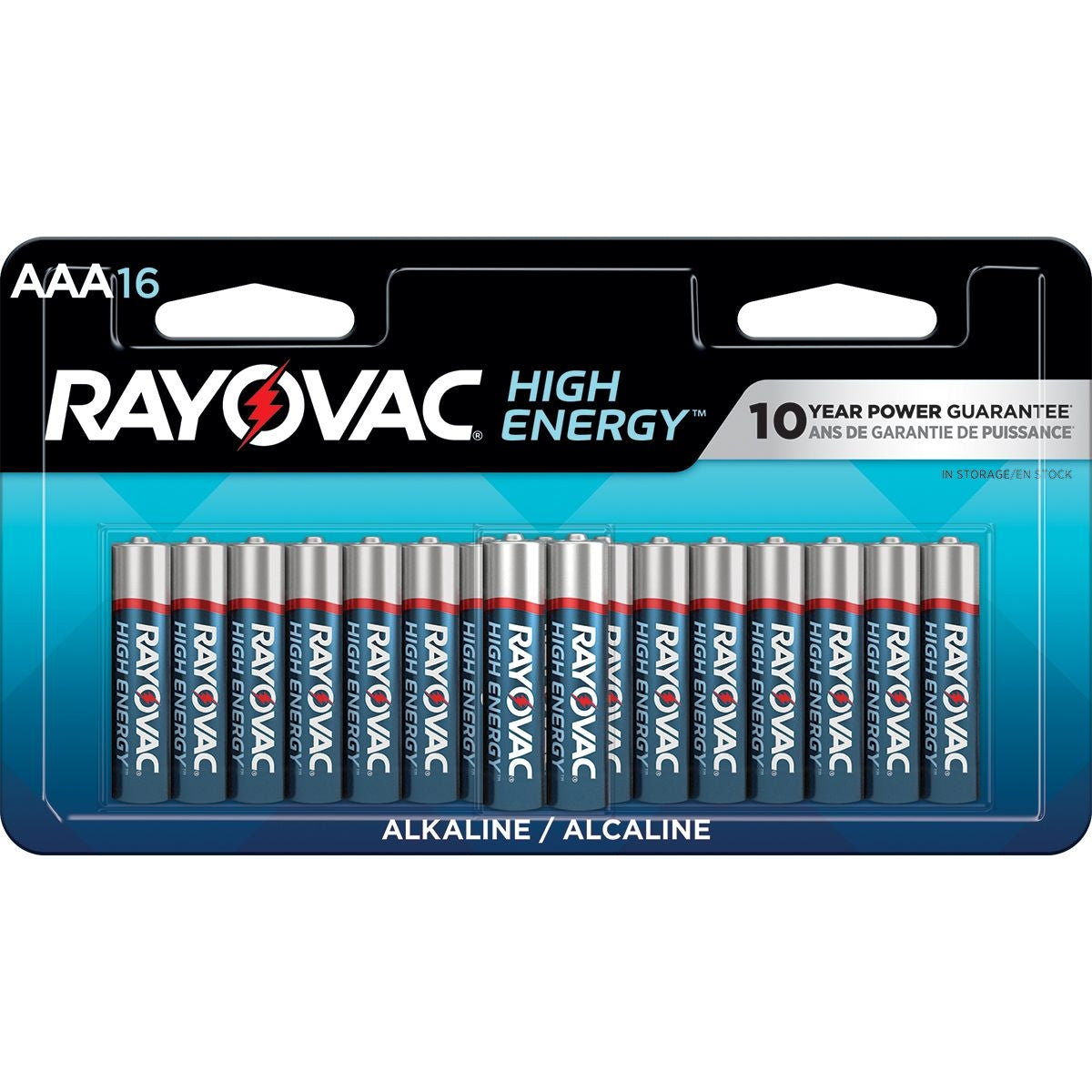 HIGH ENERGY AAA Alkaline Batteries, Long Lasting, All Purpose, 16-pk E9M4 - product image 2