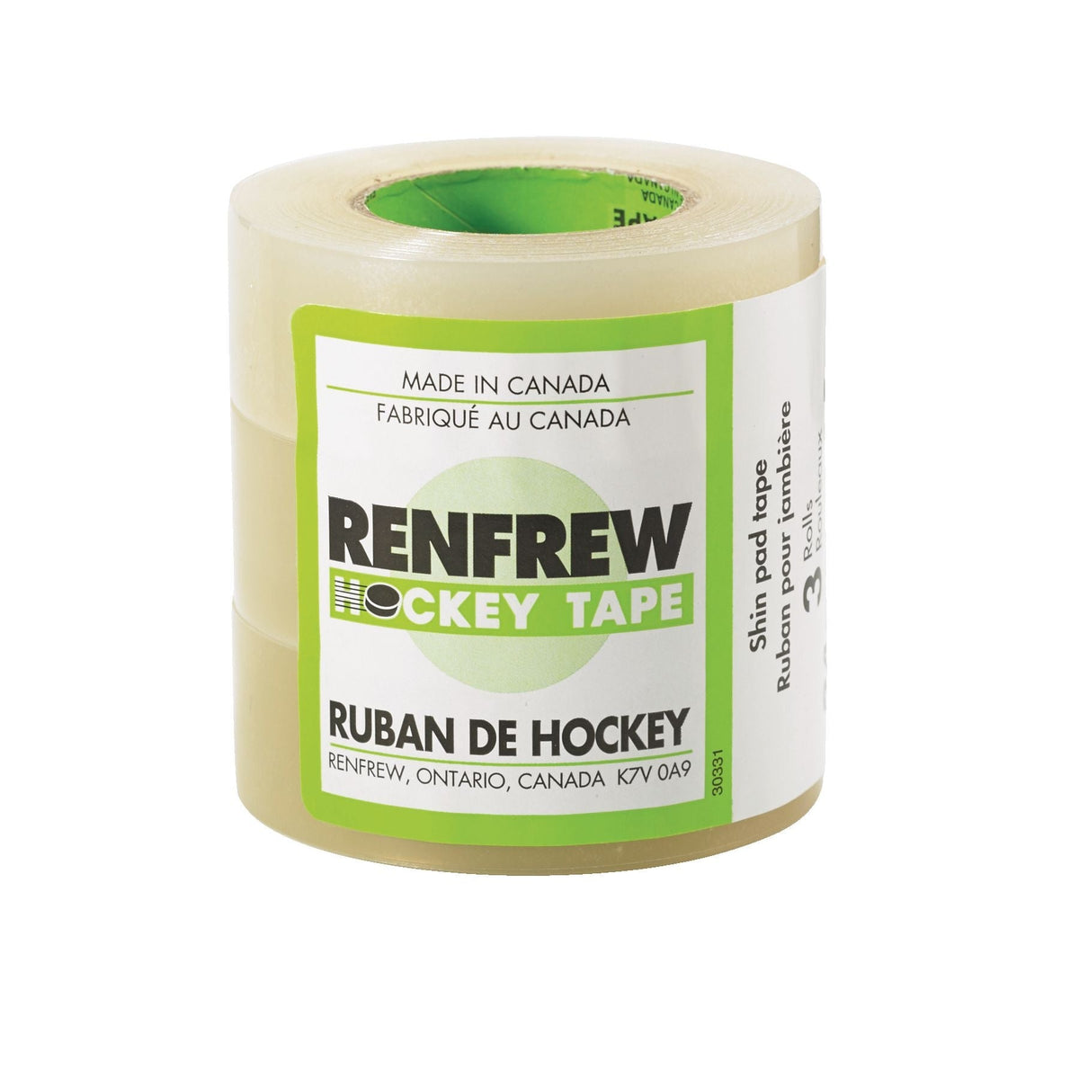 Waterproof Hockey Tape, Clear, 24-mm x 15-m, 3-pk D4A4 - product image 1