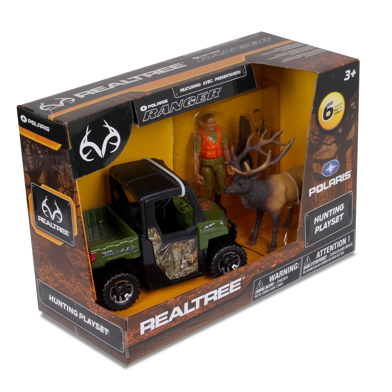 Polaris Ranger Playset with Accessories, 4-in, 6-pc L4A0 - product image 3