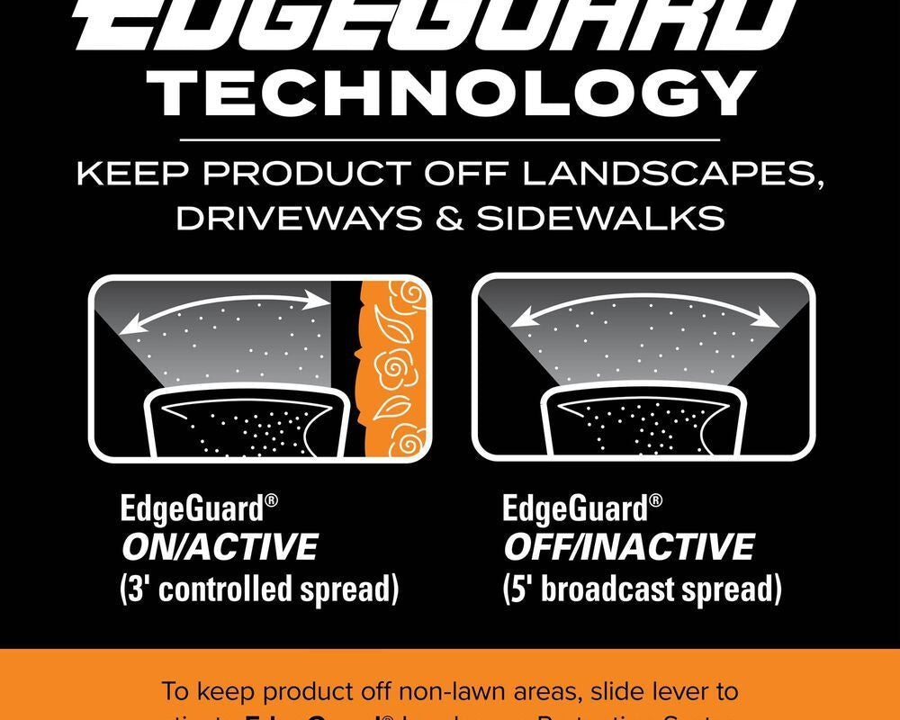 Turf Builder Mini Edgeguard Broadcast Spreader, 5,000 sq. ft. P4C1 - product image 6