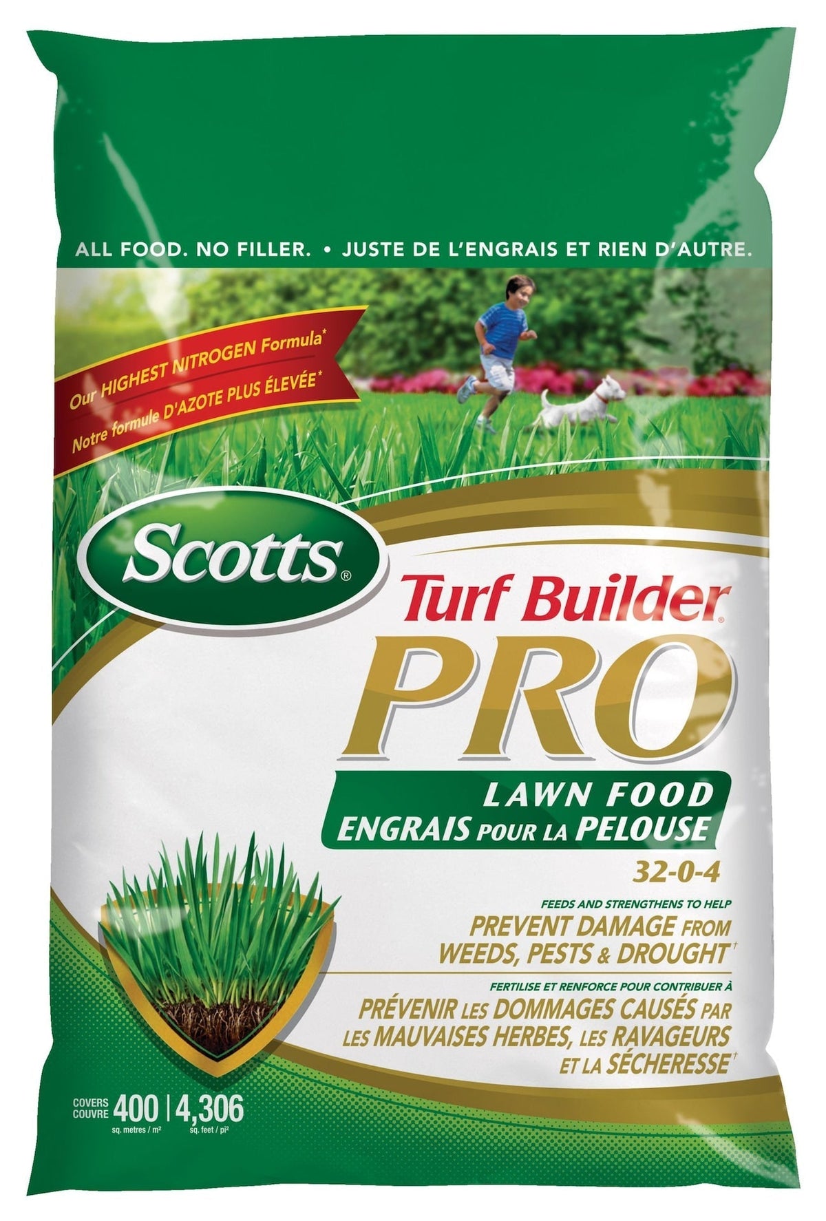 Turf Builder PRO Lawn Fertilizer, 400-m2 Z5T7 - product image 1