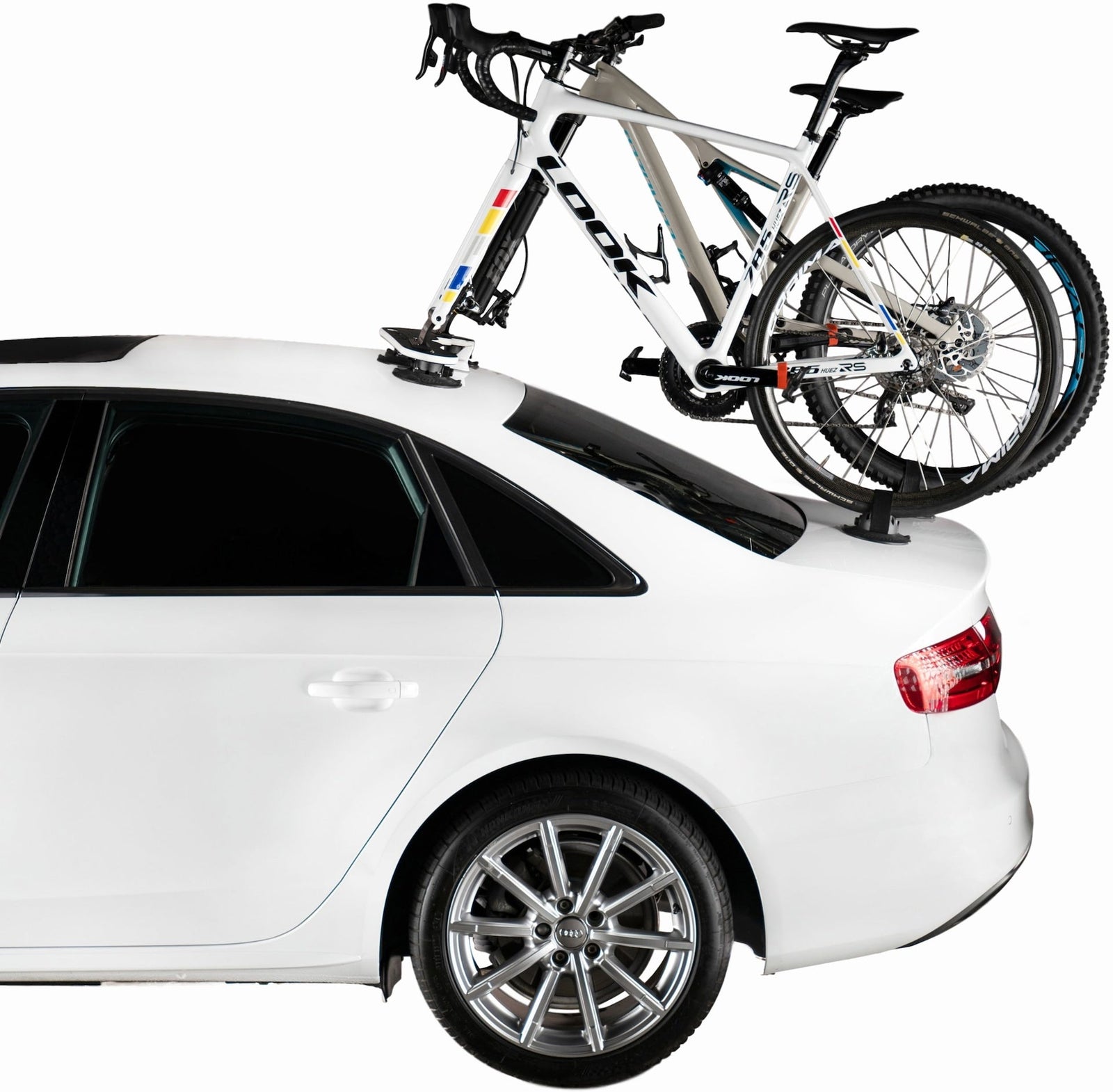 Mini Bomber 2-Bike Roof Top, Trunk & Hatchback Bike Rack, Black F3W5 - product image 6