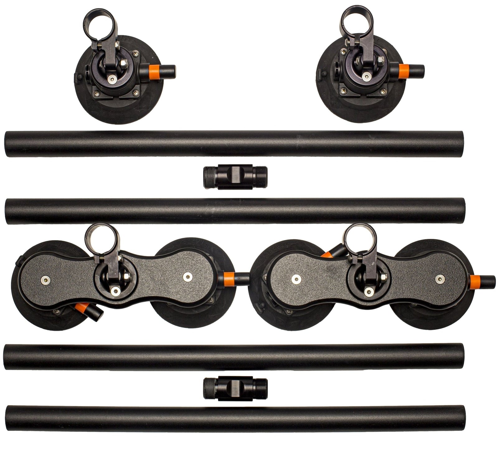 Monkey Bars Aluminum Roof Cross-Bar System, Powder Coated Black, 60-in R7G1 - product image 2