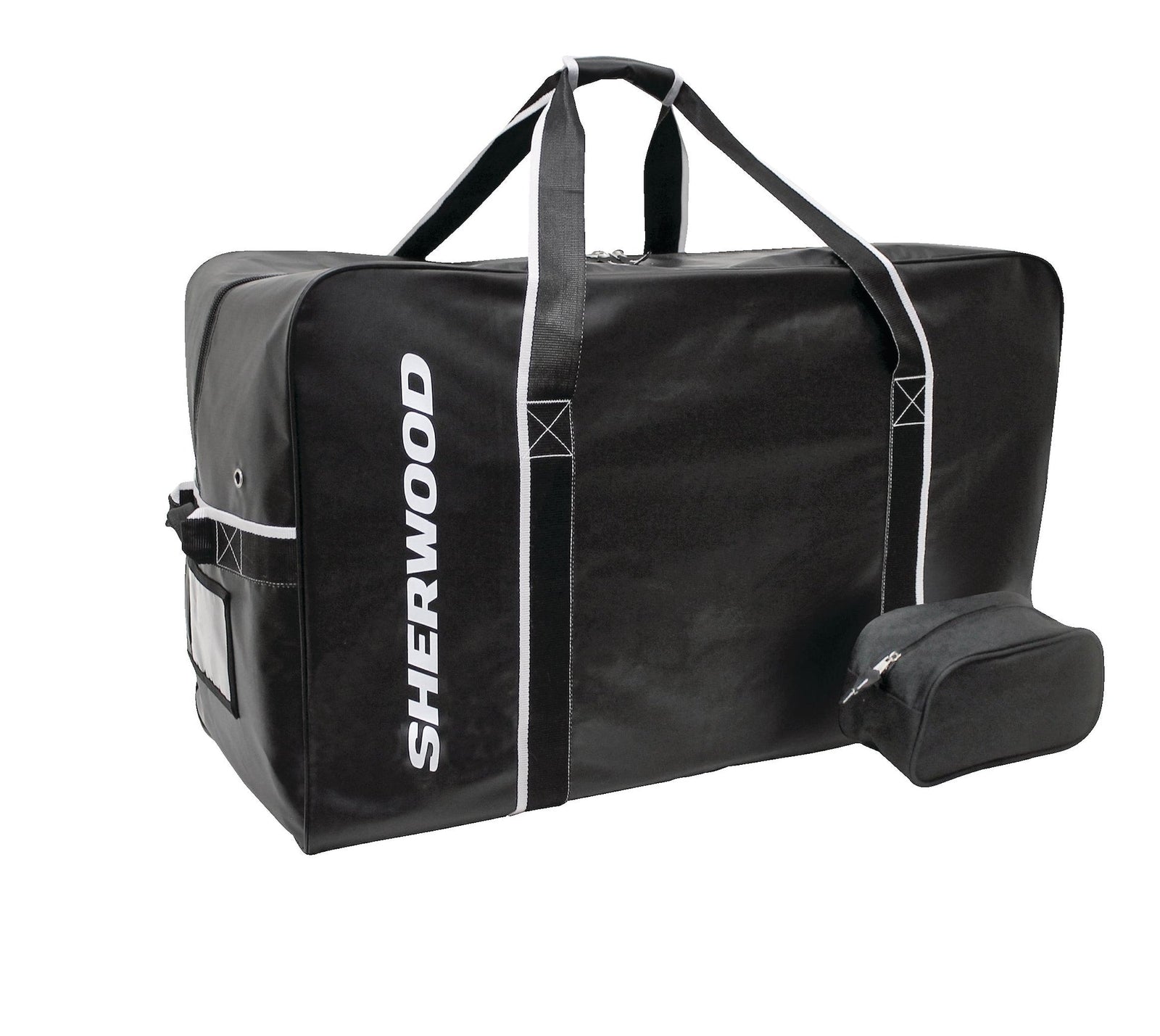 Team Tarp Hockey Bag with Accessories/Toiletry Bag, Carry, Junior, Black, 30-in I3B5 - product image 1