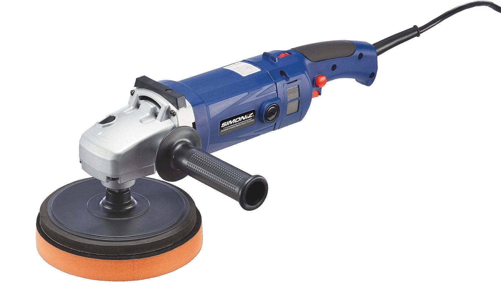 Brushed Corded Hook & Loop Right Angle (Fixed Orbit) Adjustable Grip Polisher & Sander, 7-in S5G8 - product image 1