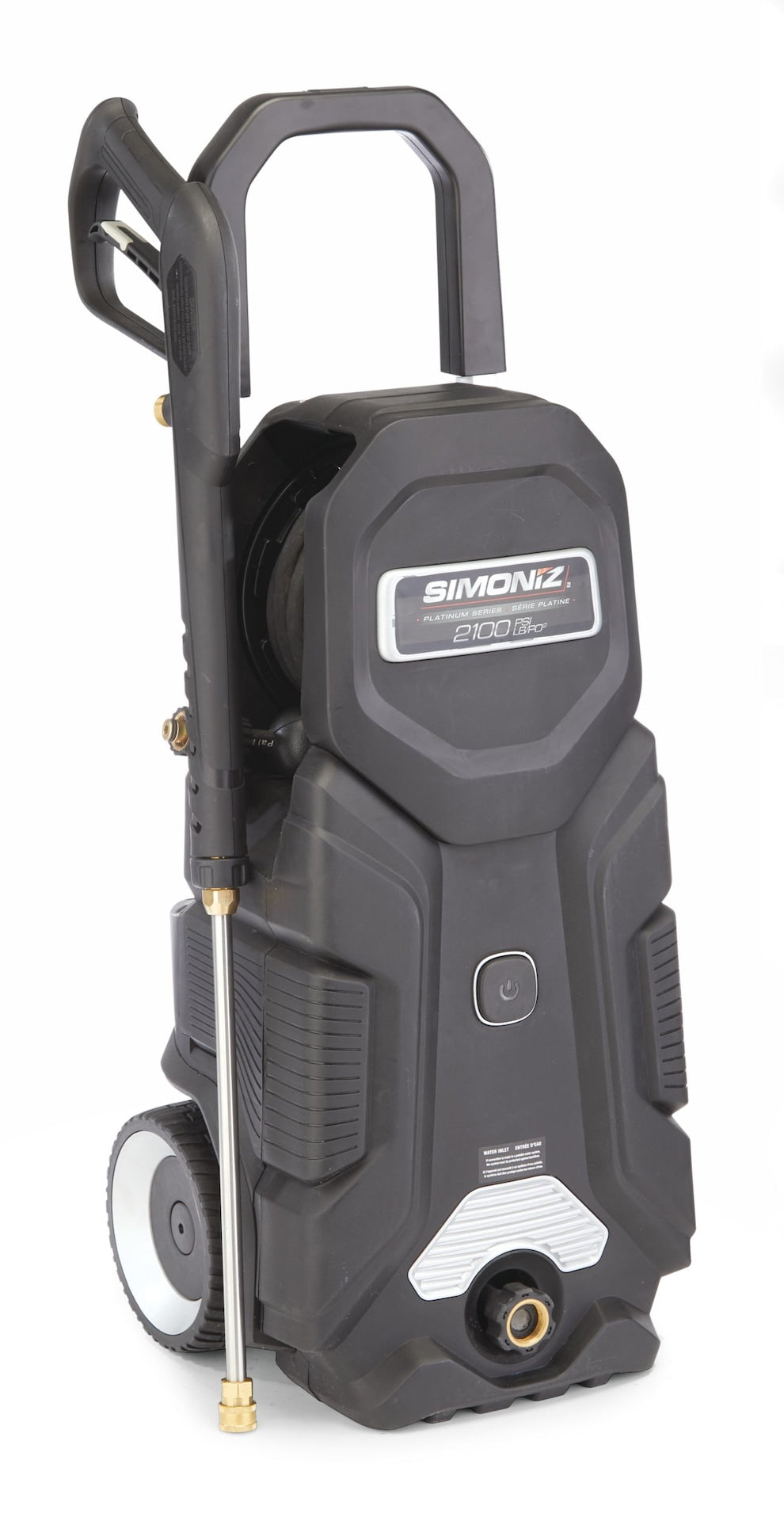 Platinum 2100 PSI 1.5 GPM Corded Cold Water Wheeled Brushed Electric Pressure Washer with Foam Blaster V6D4 - product image 4