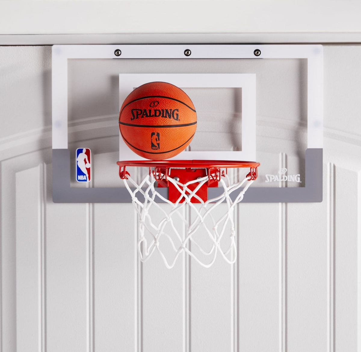 Slam Jam Indoor Over-the-Door Mounting Mini Basketball Hoop & Net with Ball G1L6 - product image 5