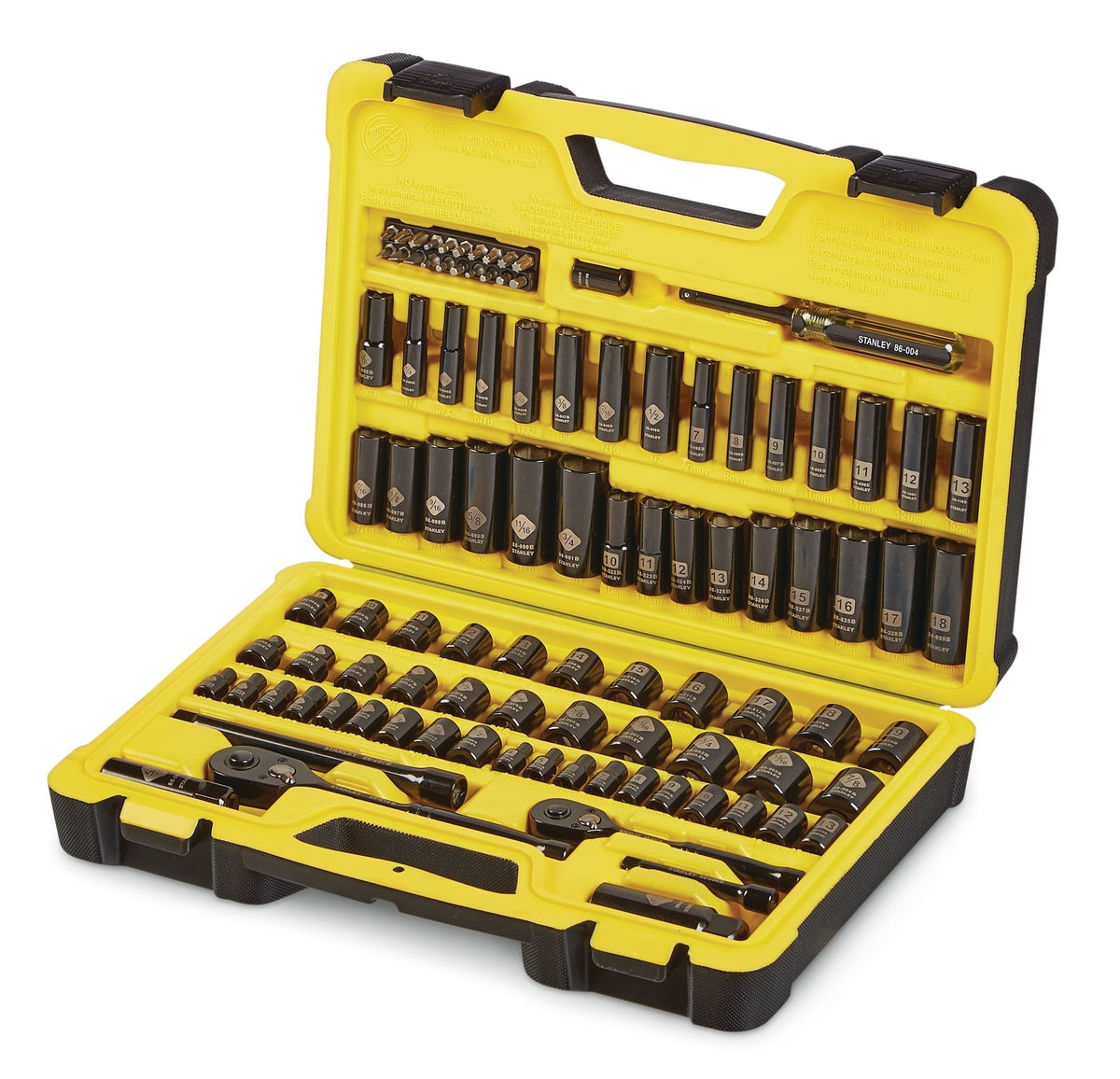 Professional Grade Black Chrome Socket Set, 99-pc, SAE/Metric R9A8 - product image 2
