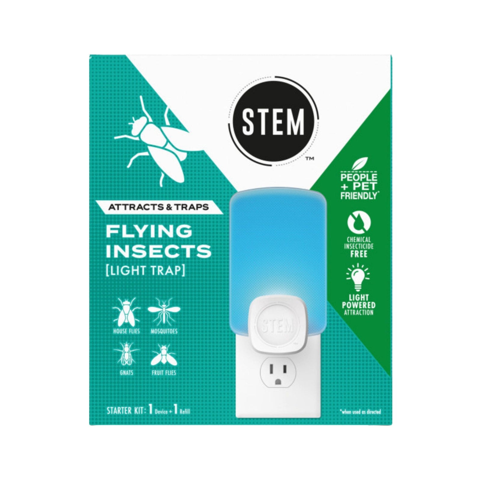Light Trap Starter Kit for Flies/Mosquitoes/Moths D9E9 - product image 1