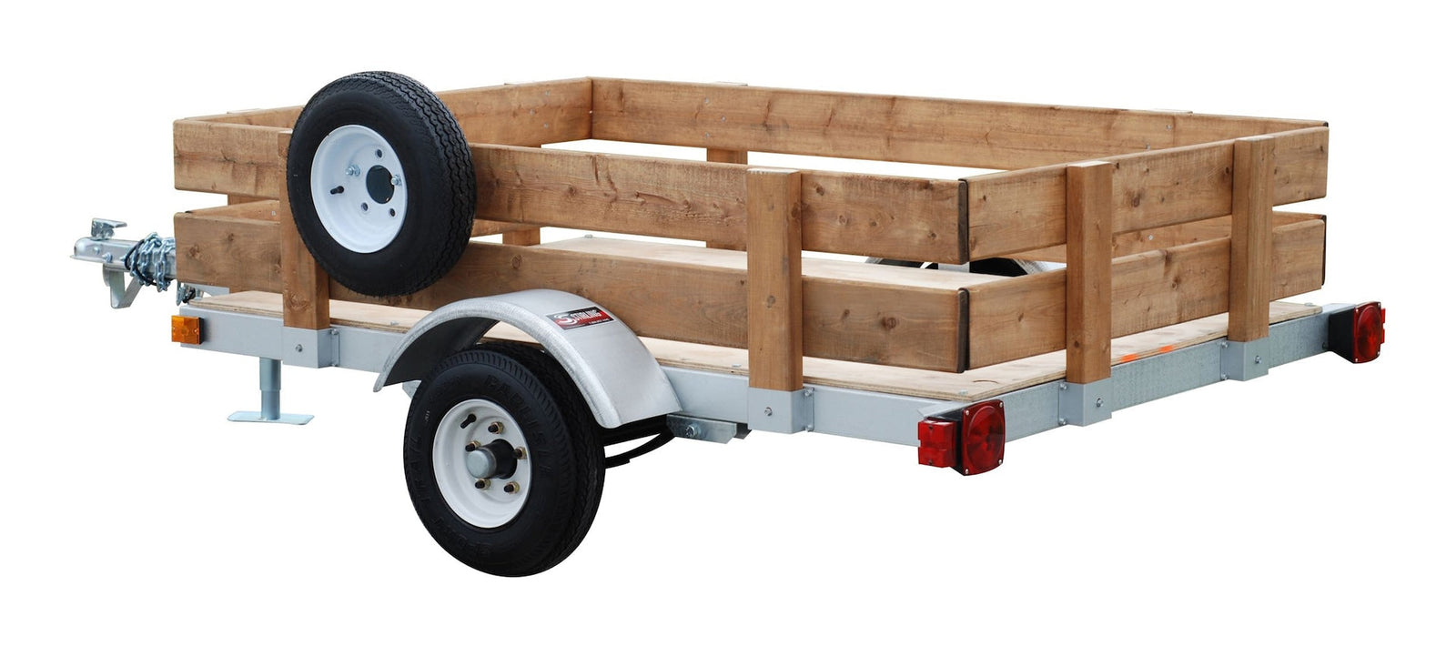 Galvanized Kit Trailer, 4-ft x 8-ft M9V7 - product image 7