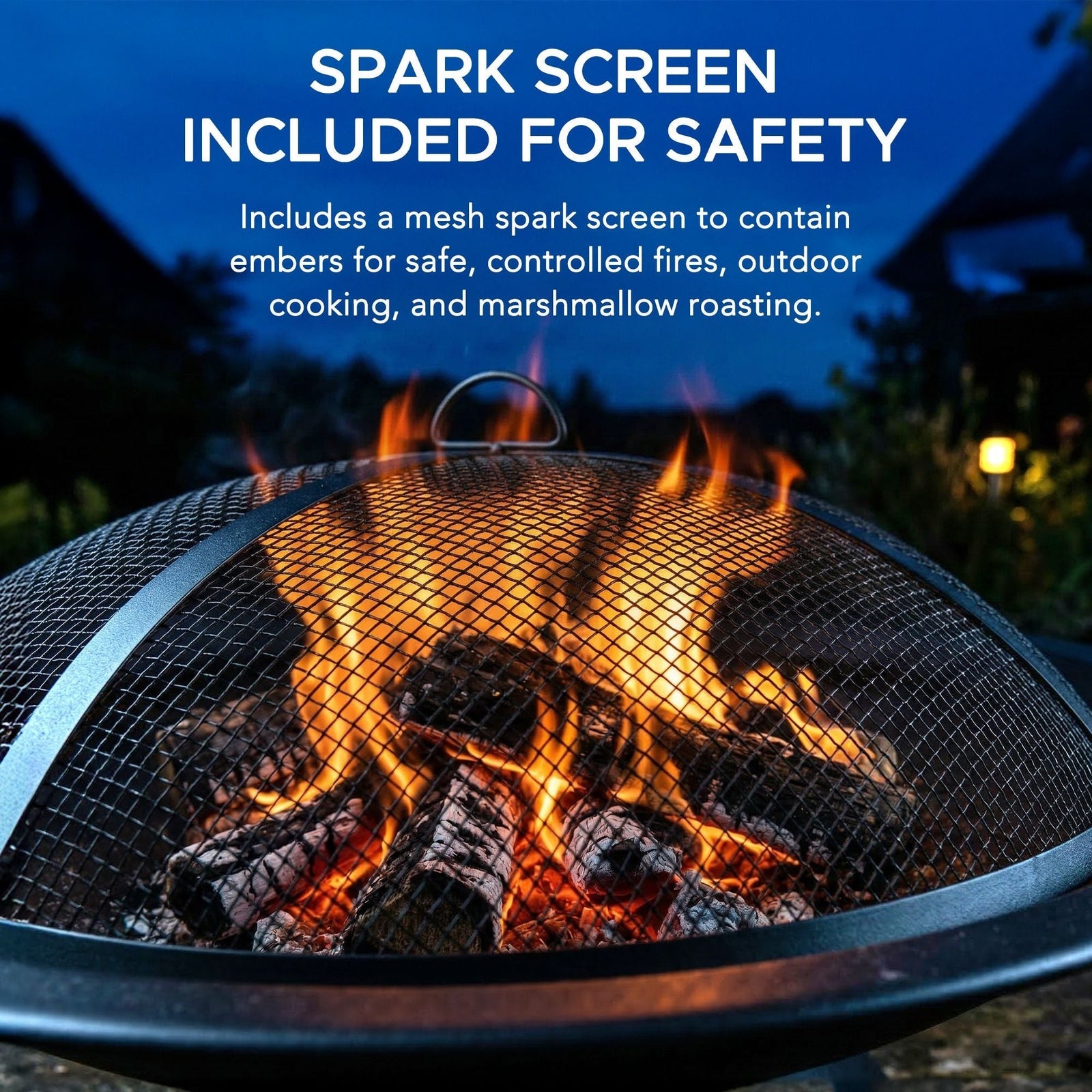 Genesee Round Fire Pit, Black X7O5 - product image 7