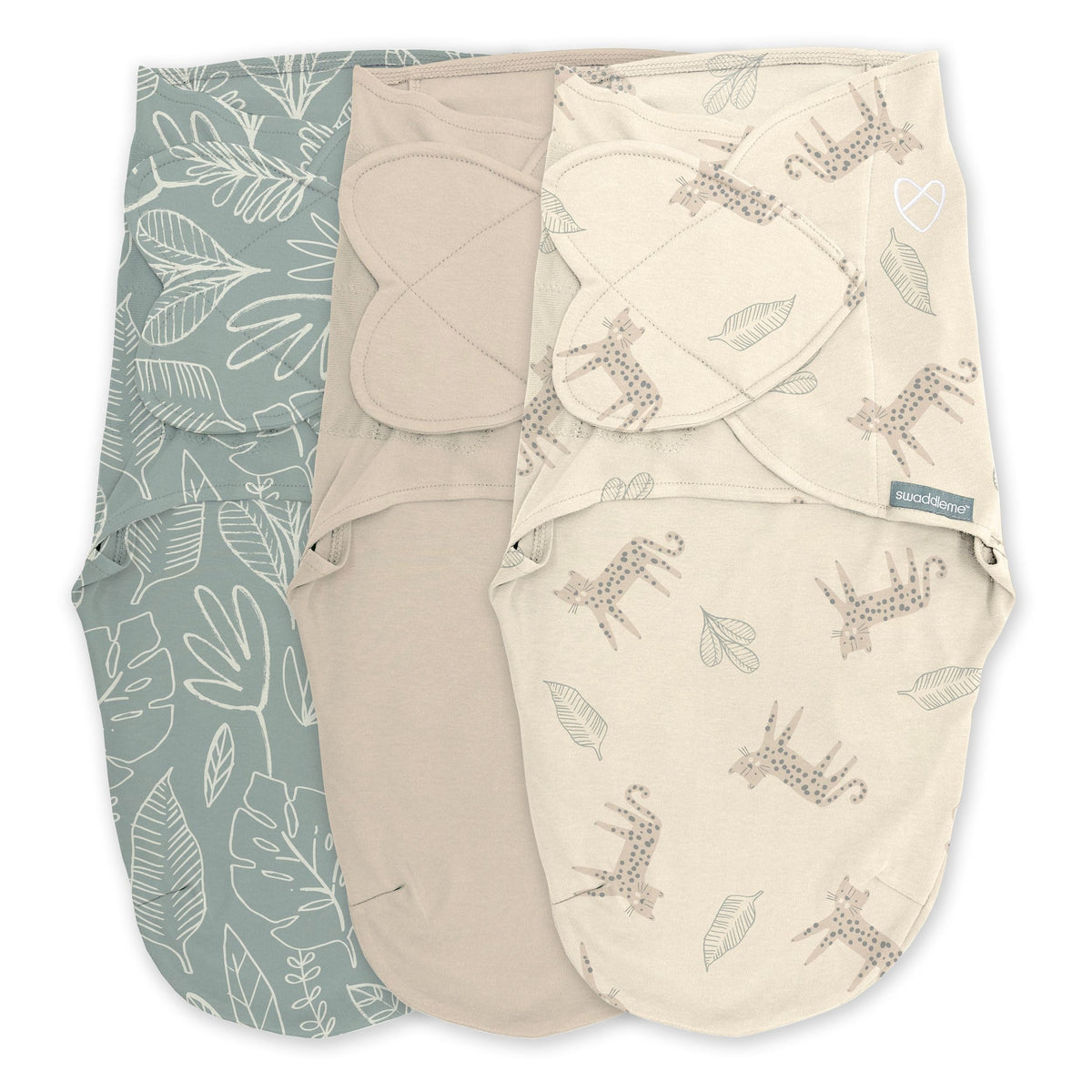 Original Swaddle Adjustable Baby Wrap with Quick Change, Born Free, Size S/M, Ages 0-3m, 3-pk F2X4 - product image 1