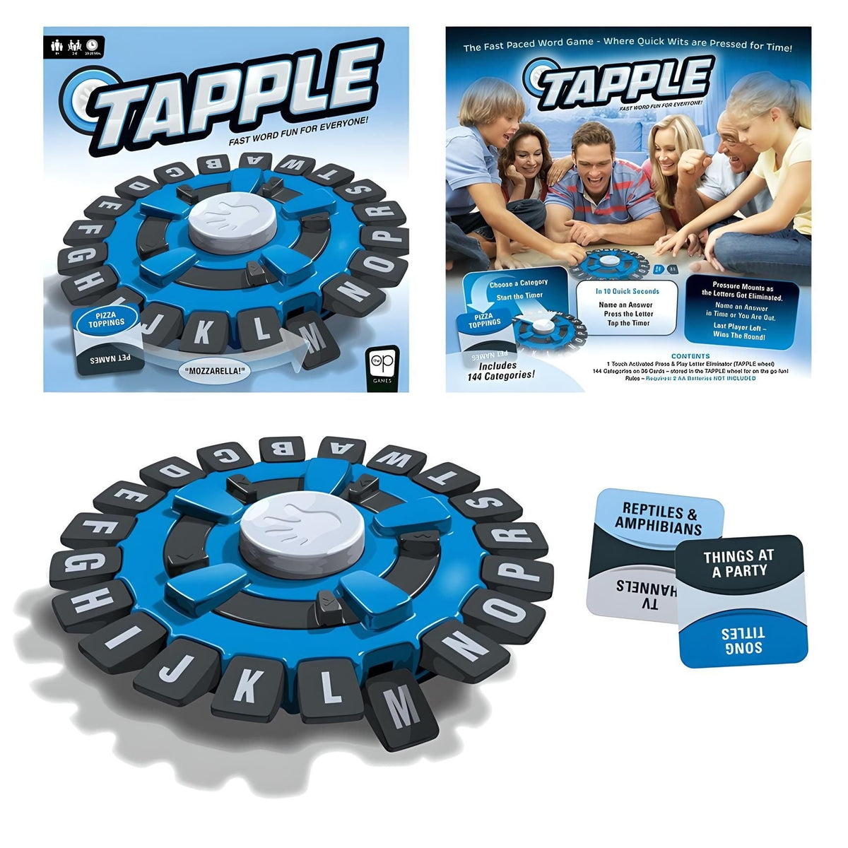 Word Fun Family Party Game, Fast Playing Game for Ages 8+ I0G8 - product image 1