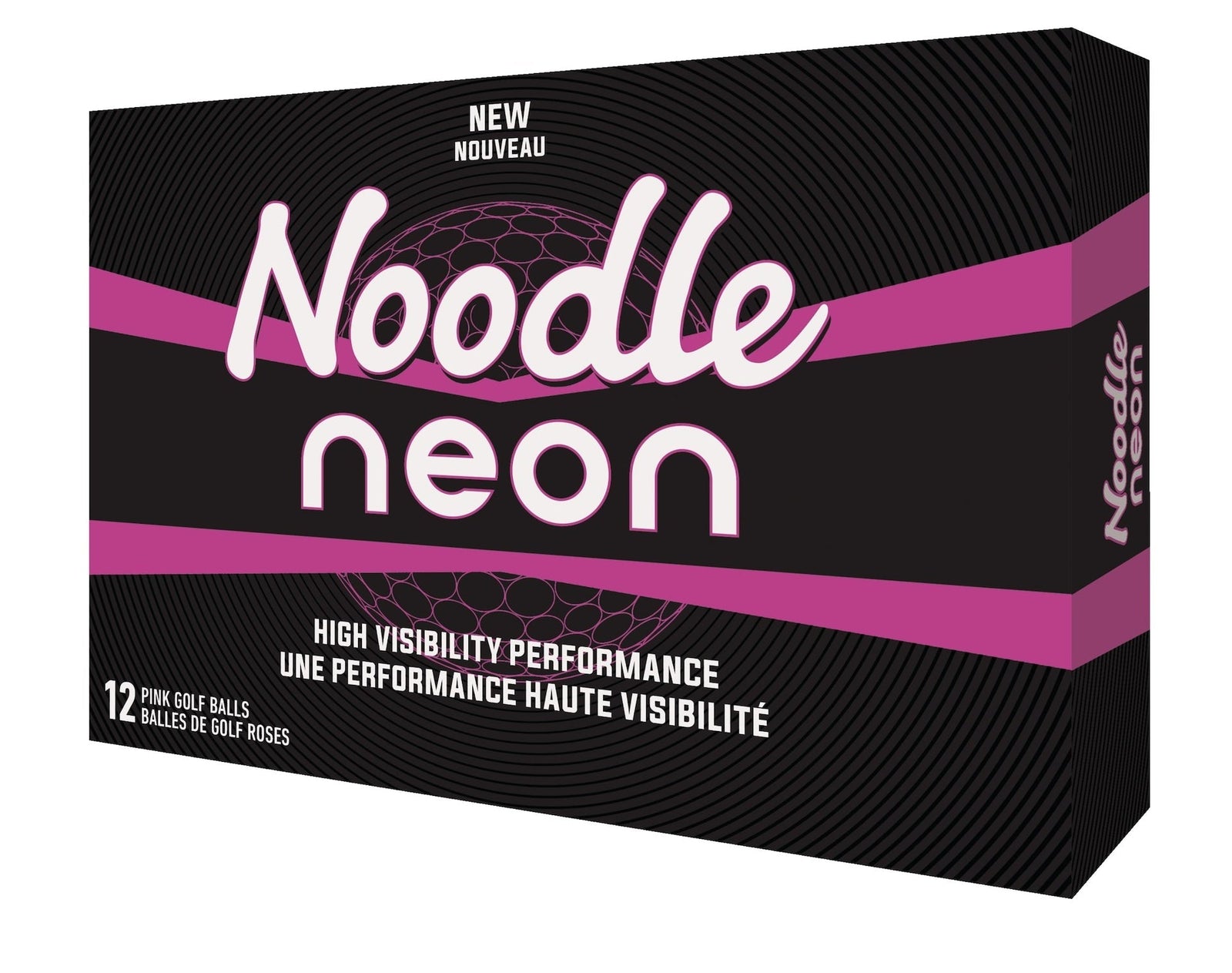 Noodle Neon Golf Balls, Pink, 12-pk J4Z1 - product image 1
