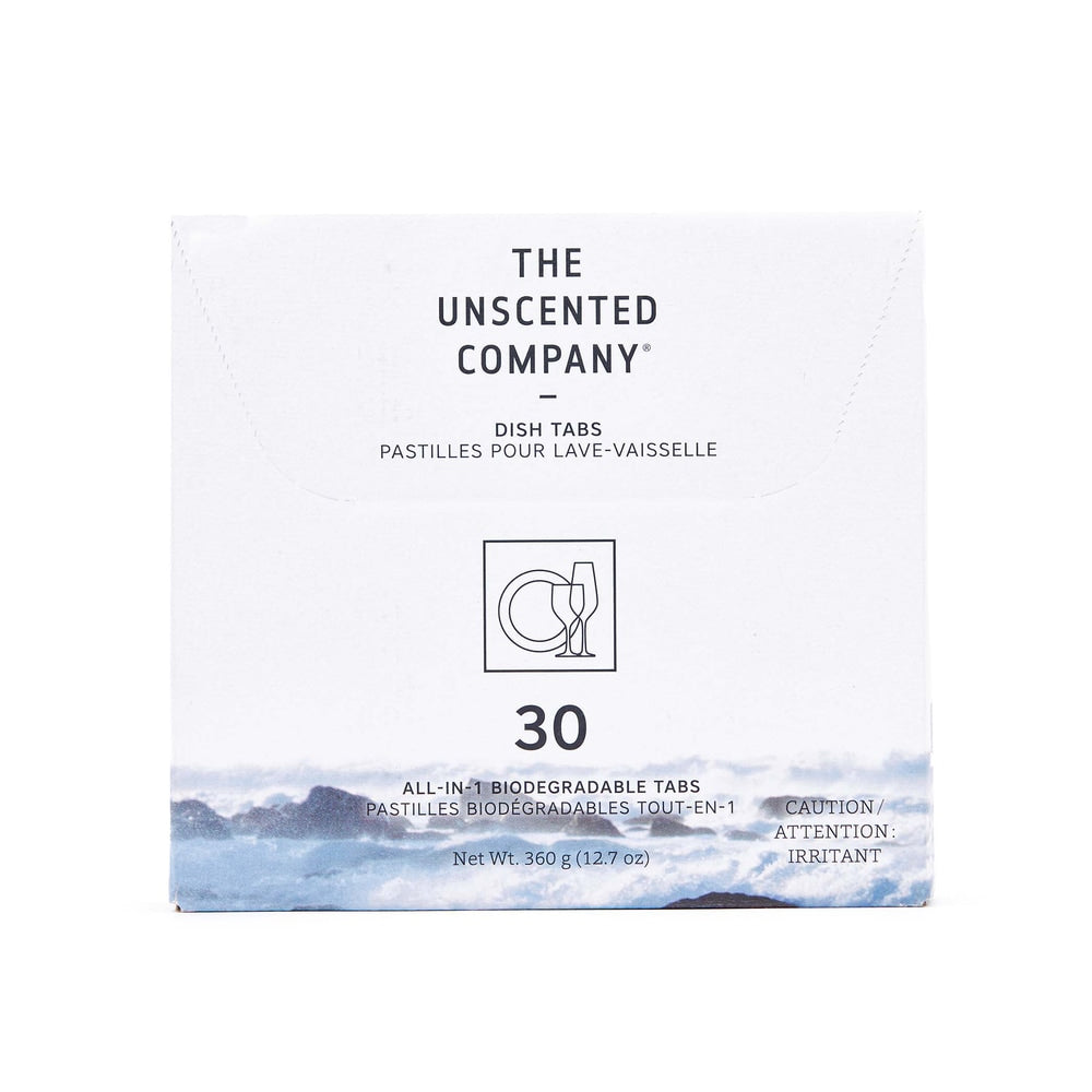 The Unscented Company Dishwasher Detergent Tabs, Unscented, 30-pk N7N7 - product image 1