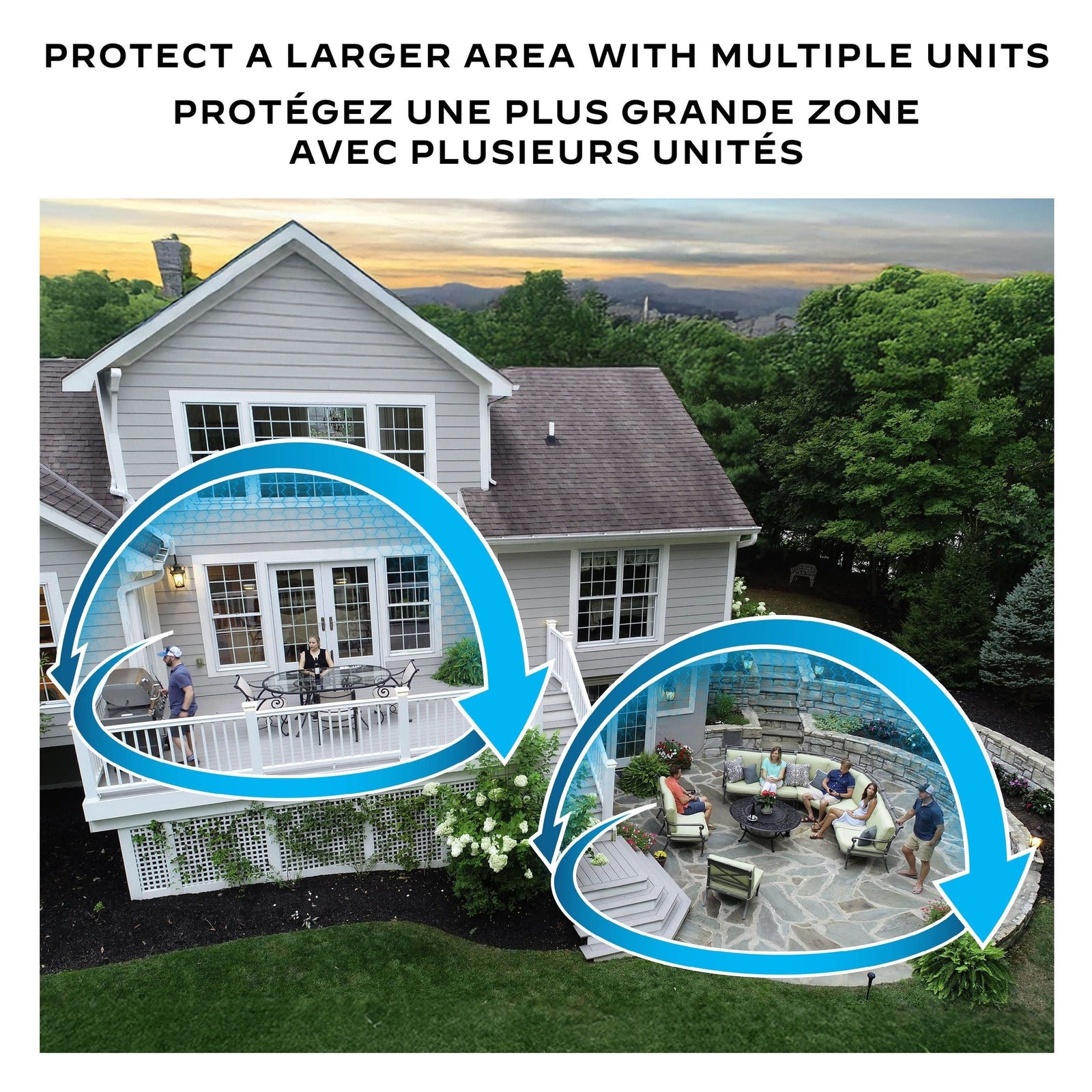 E-ZoneGuard Patio Rechargeable Mosquito Repeller with 12-Hr Refill and 5.5-Hr Battery, Charcoal L3V0 - product image 8