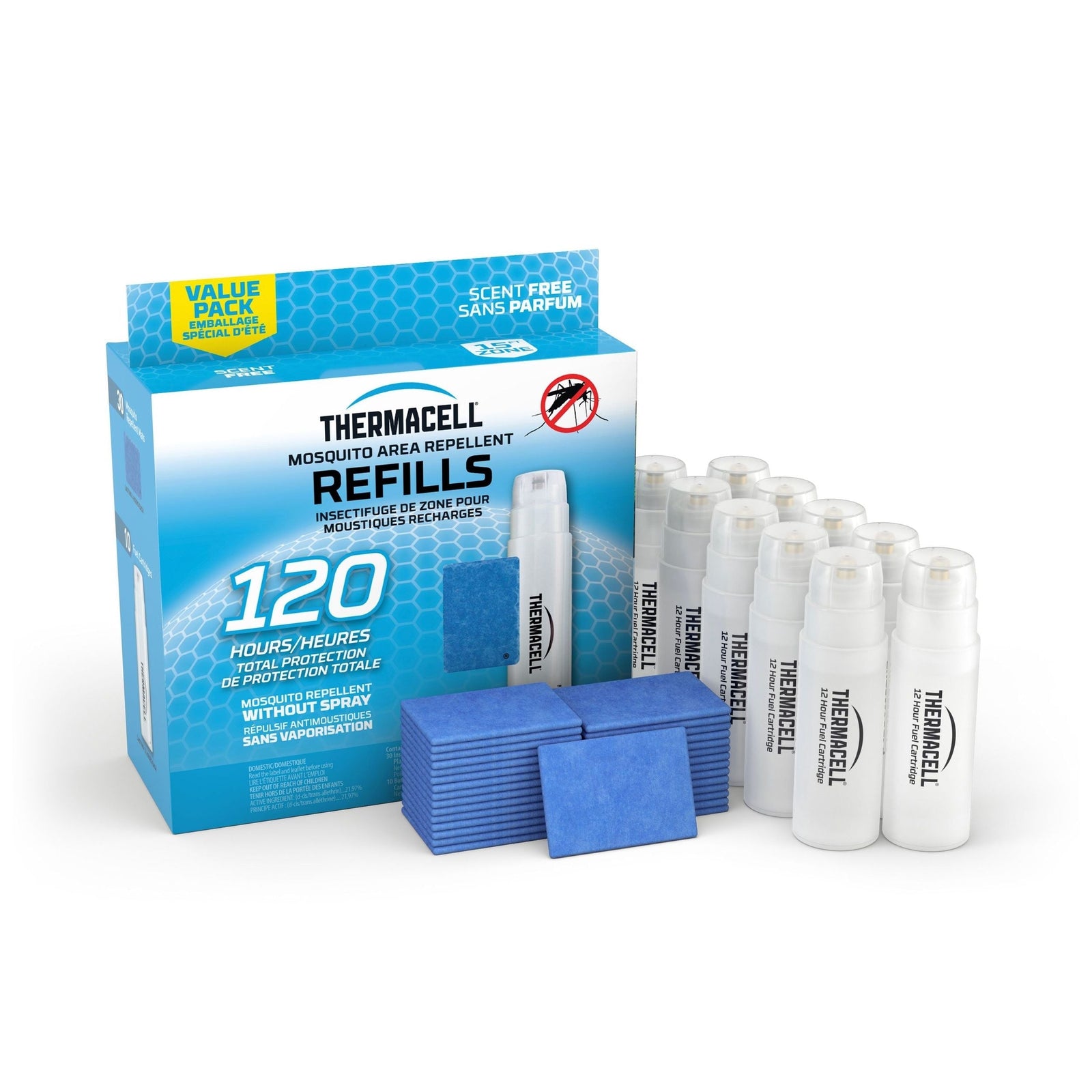 Fuel-ZoneGuard Fuel Powered Mosquito Repellent 120-Hr Refill Pack W2N1 - product image 1
