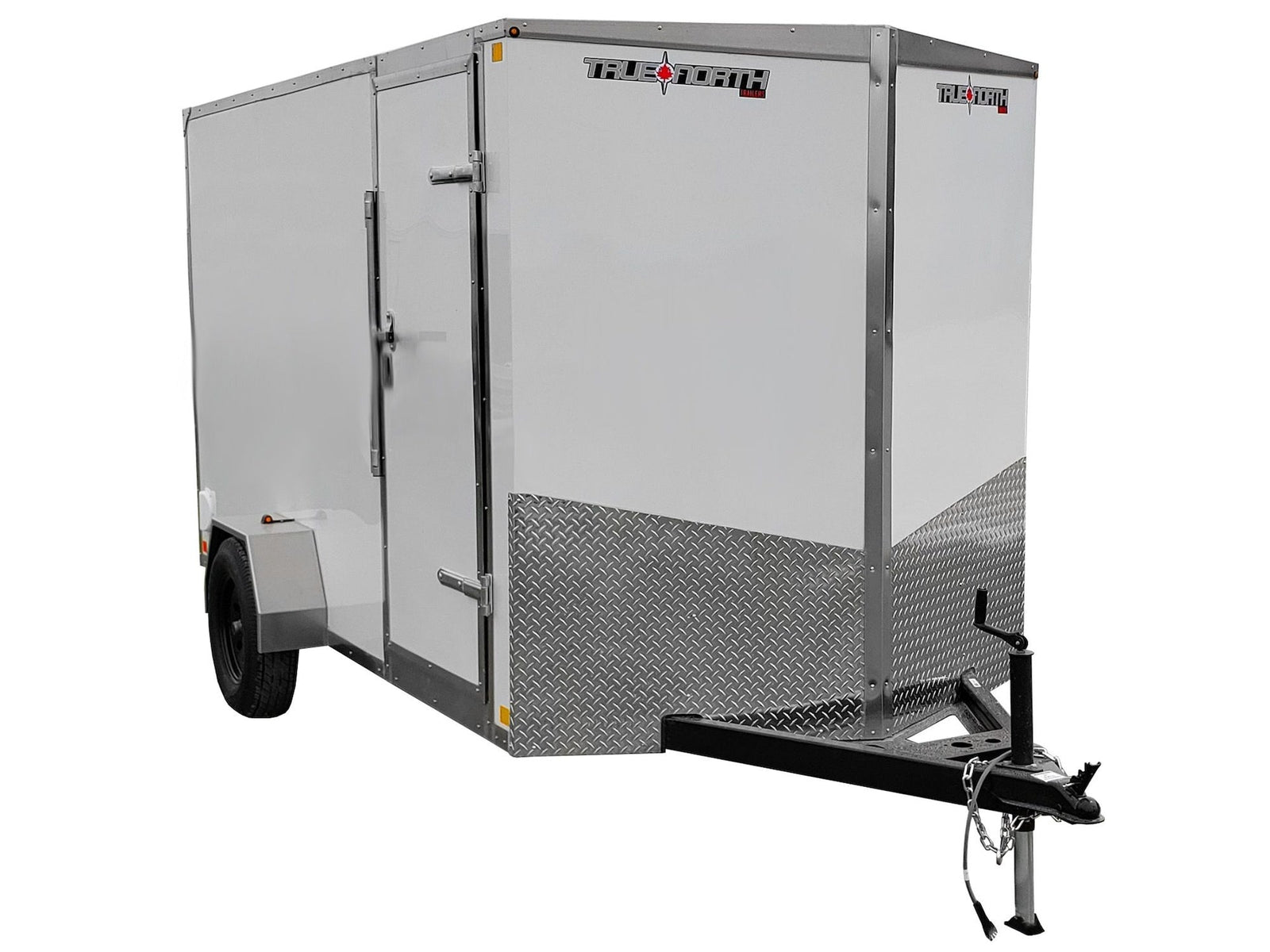 6 x 12-ft Enclosed Utility Trailer with Ramp Door O2A7 - product image 1