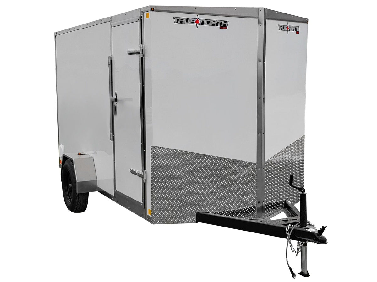 6 x 12-ft Enclosed Utility Trailer with Ramp Door P6S1 - product image 1