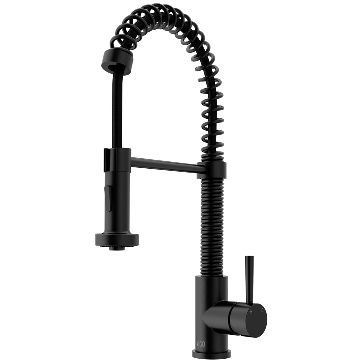Edison Pull-Down Spray Kitchen Faucet, Matte Black N1N8 - product image 1