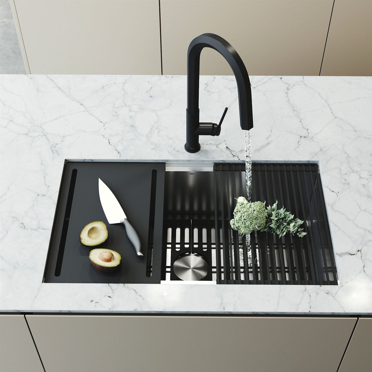 Mercer 33-in Stainless Steel Undermount Kitchen Sink Q8K0 - product image 8
