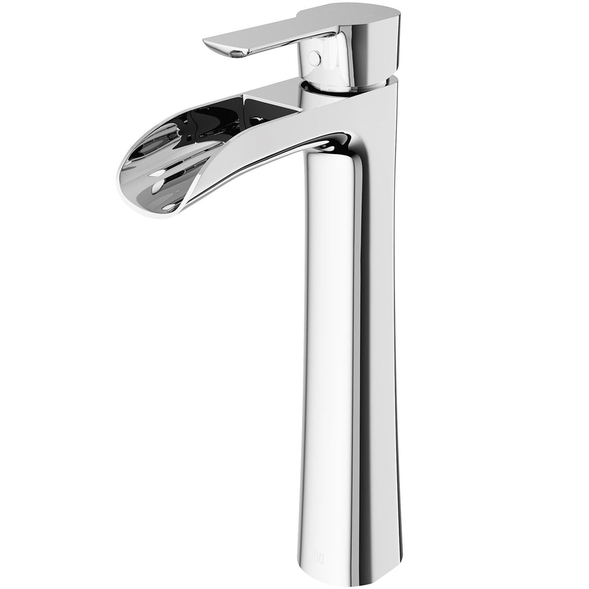 Niko Single Handle Vessel Sink Bathroom Faucet with Deck Plate, Chrome R1Y3 - product image 1