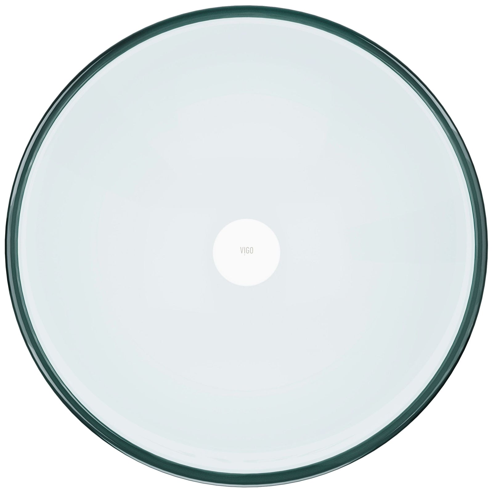 Round Glass Vessel Bathroom Sink/Basin with Repellent Seal Coating, Crystalline L6P1 - product image 2