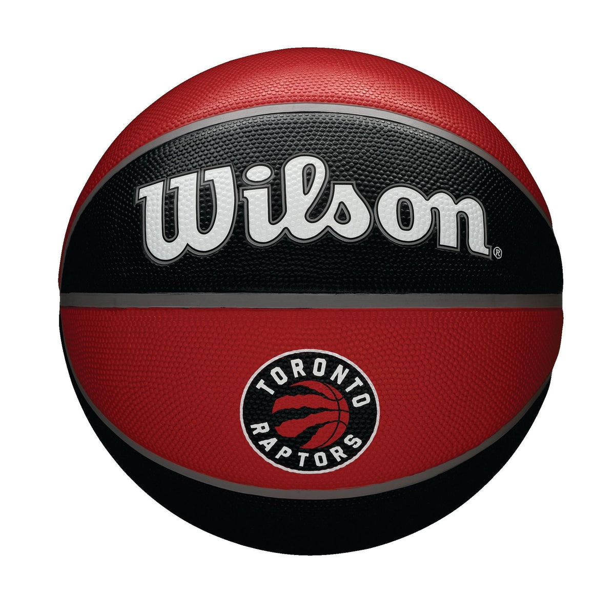 Basketball, Official Size 7 (29.5-in), Black/Red V3Y4 - product image 1