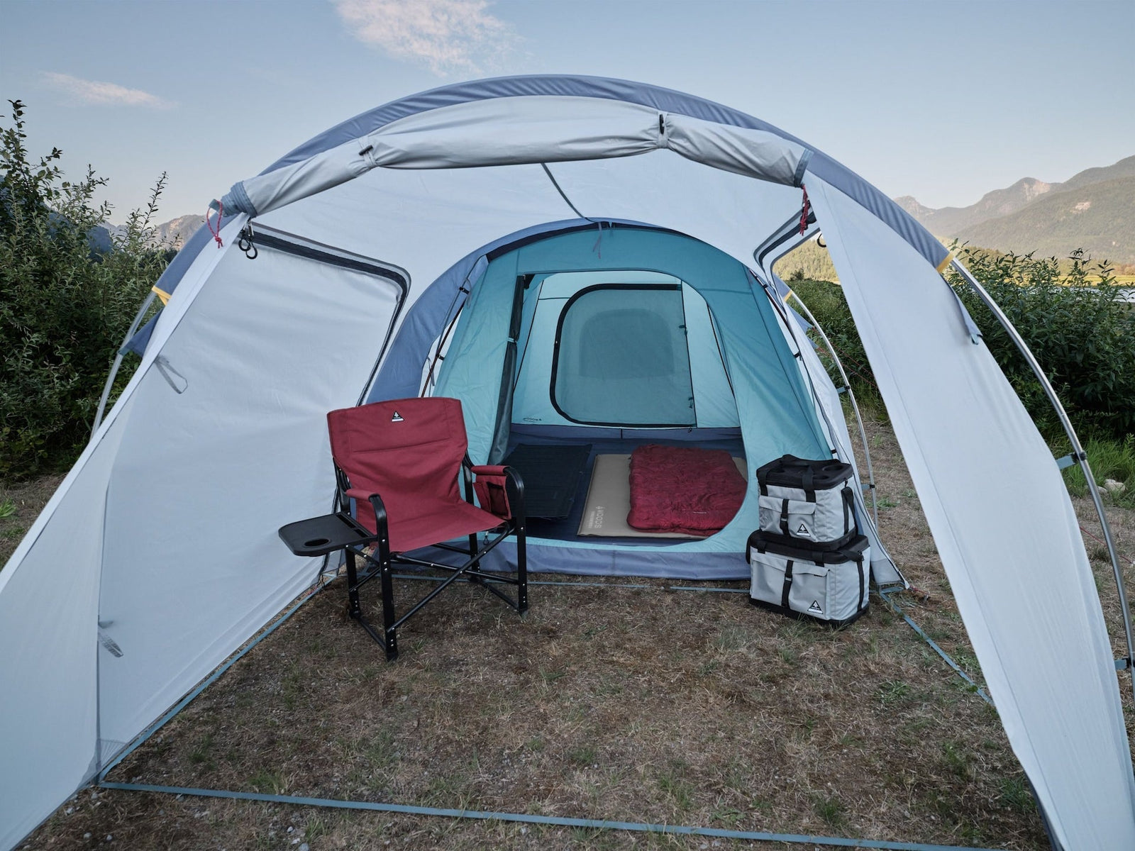 Vardo 6-Person Camping Tent, Blue K2D3 - product image 4