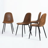 39F Charlton Suede Dining Chair, Brown X3Y4 - product image 7