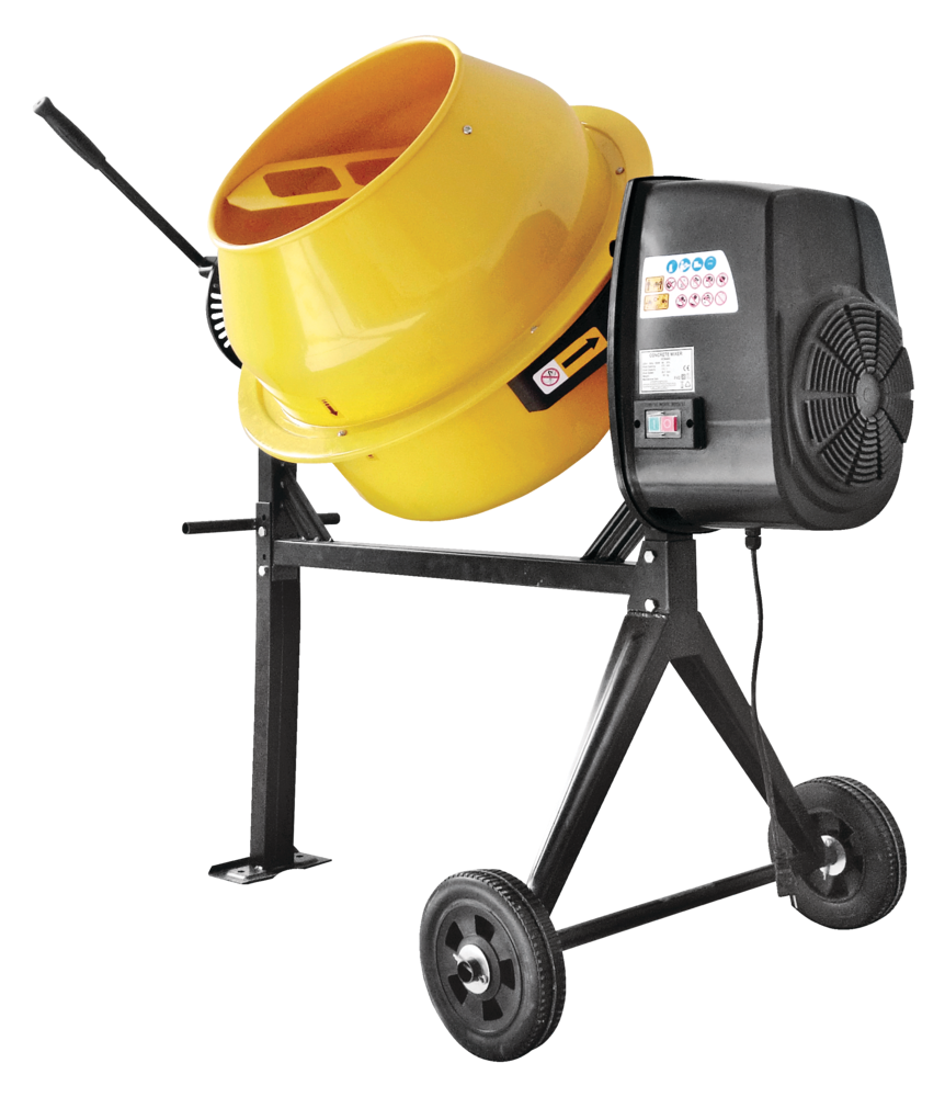 74013 5A Portable Electric Concrete Mixer, 115-L/4-cu-ft J0B7 - product image 1